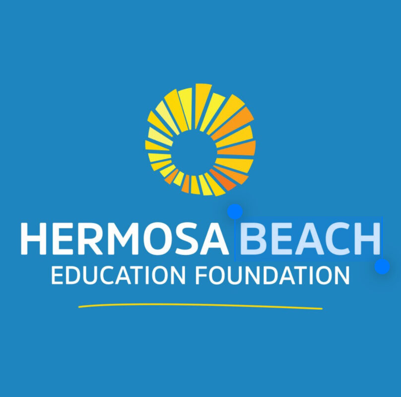 Hermosa Beach Education Foundation Logo Blue.