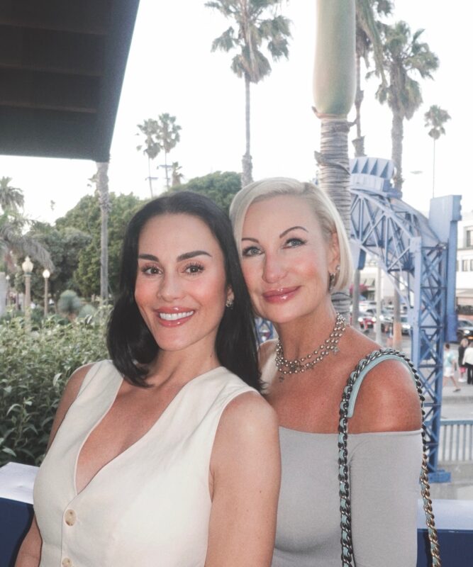 Jennifer Shaffer and Christina Cindrich in Los Angeles.