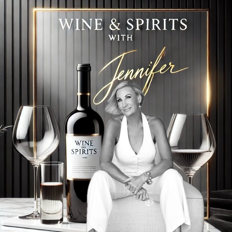 Wine & Spirits with Jennifer Shaffer promotional image.